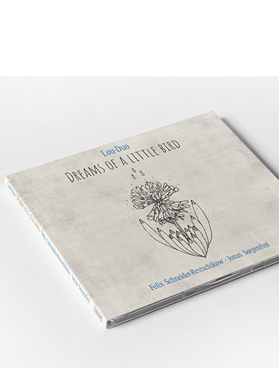 CD-Cover Design für Jazz-Duo - CD-Cover-Design Beispiel