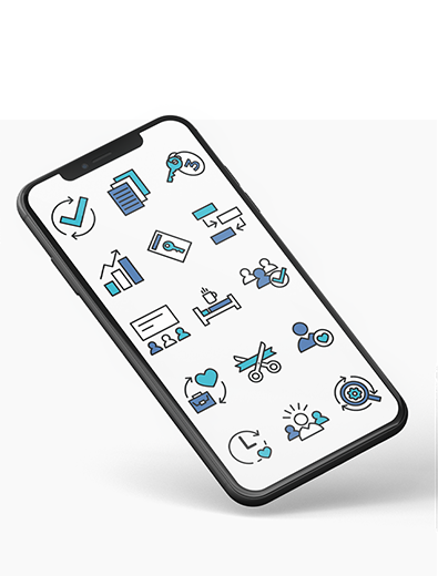 Icon-Design für Consultingfirma - Icon-Design Beispiel