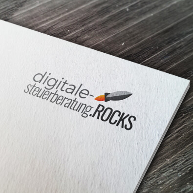 Logo für digitale Steuerberatung - Steuerberater-Logo-Design Beispiel
