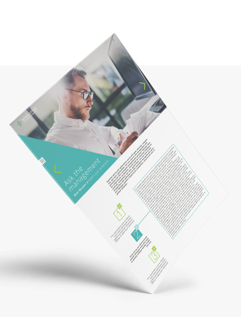 Newsletter-Design für Alyne - Newletter-Design Beispiel