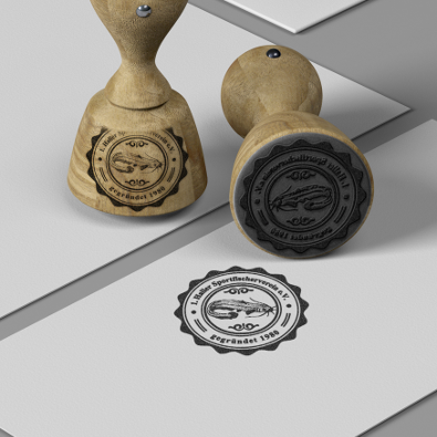 Siegel für Angelverein - Siegel-Design Beispiel