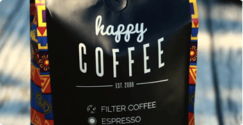 Christian Häfner von Happy Coffee