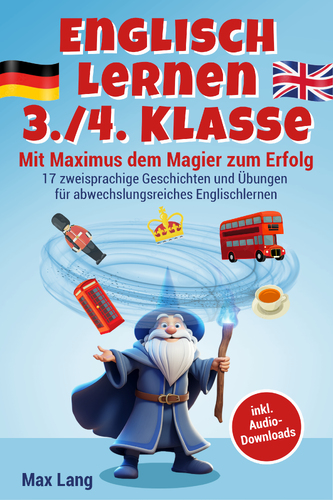  Buchcover für Englischbuch für Kinder
