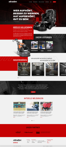  Webdesign für Veredelung von Betonoberflächen