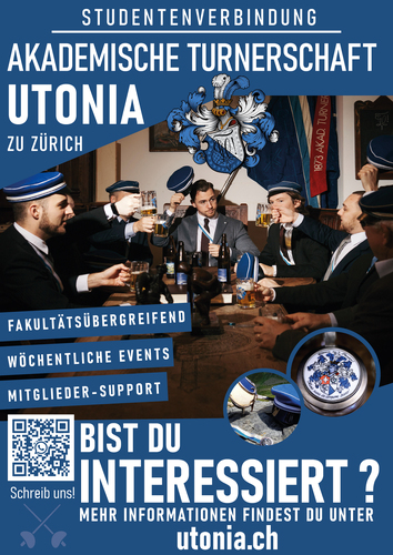  Plakat für Studentenverbindung