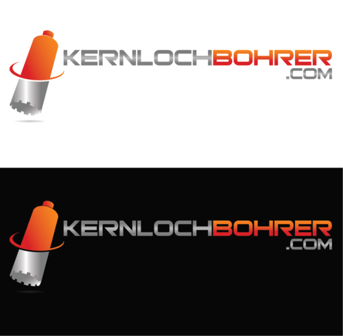  Logo-Design für Internethandel mit Kernlochbohrerern