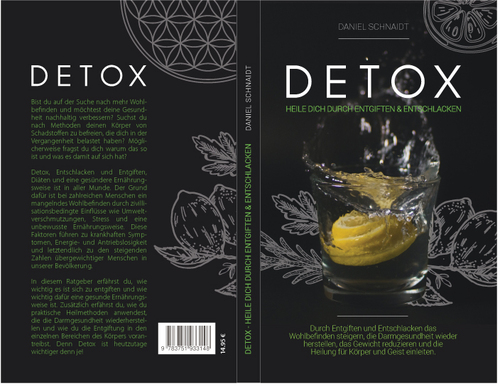  Buchcover-Design für Detoxkur