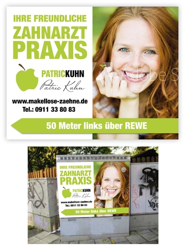  Plakat-Design für Zahnarzt