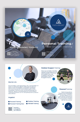  Flyer-Design für Personal Training