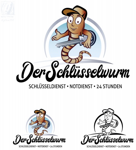  Logo-Design für Schlüsseldienst