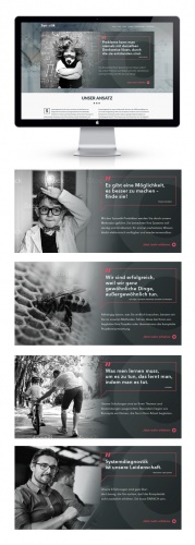  5 Banner für die Startseite der Hompage