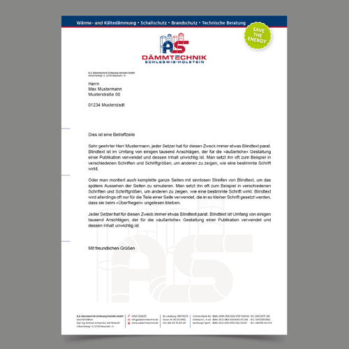  Geschäftspapiere für Handwerksfirma