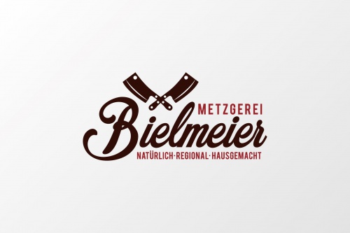 Logo-Design für Metzgerei Bielmeier