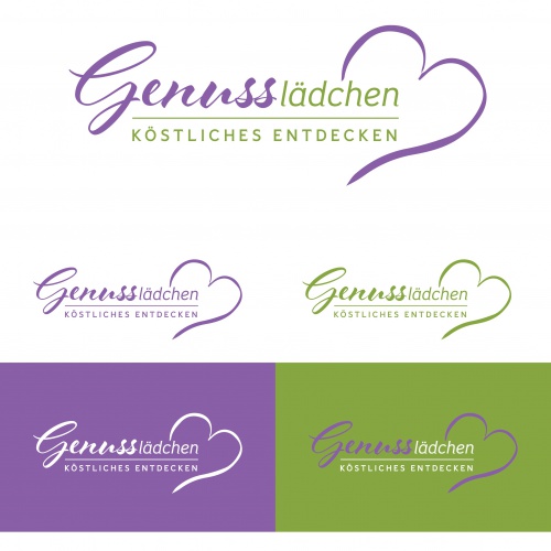 Logo-Design für Einzelhandel mit genussvollen Lebensmitteln