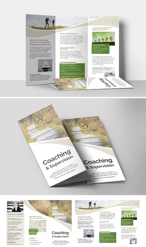  Flyer-Design - Coaching & Supervision für freib. Dipl.-Psychologin - BITTE KEINE WEITEREN DESINGS