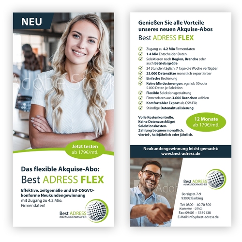  Flyer-Design für neues Produkt gesucht