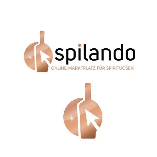  Logo-Design für Online Spirituosen-Marktplatz