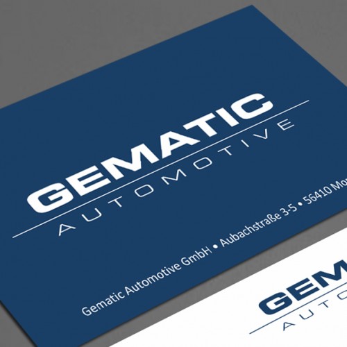  Visitenkarten GEMATIC Automotive