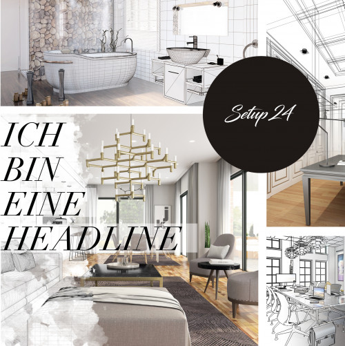 Flyer-Design für Home Staging und Home Design