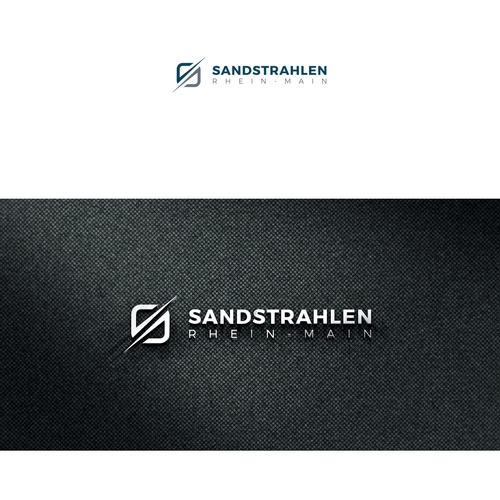 Unternehmen für Sandstrahlen, Lackieren & Verkauf von Maschinen benötigt Logo-Design