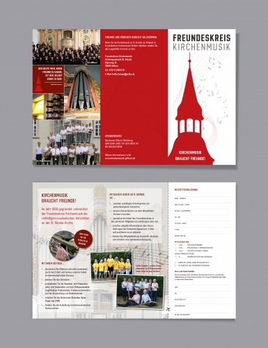  Förderverein einer Kirchengemeinde sucht Flyer-Design